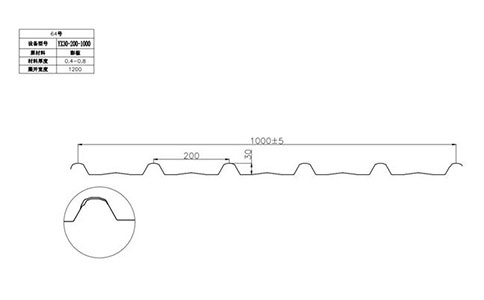 YX30-200-1000彩钢板